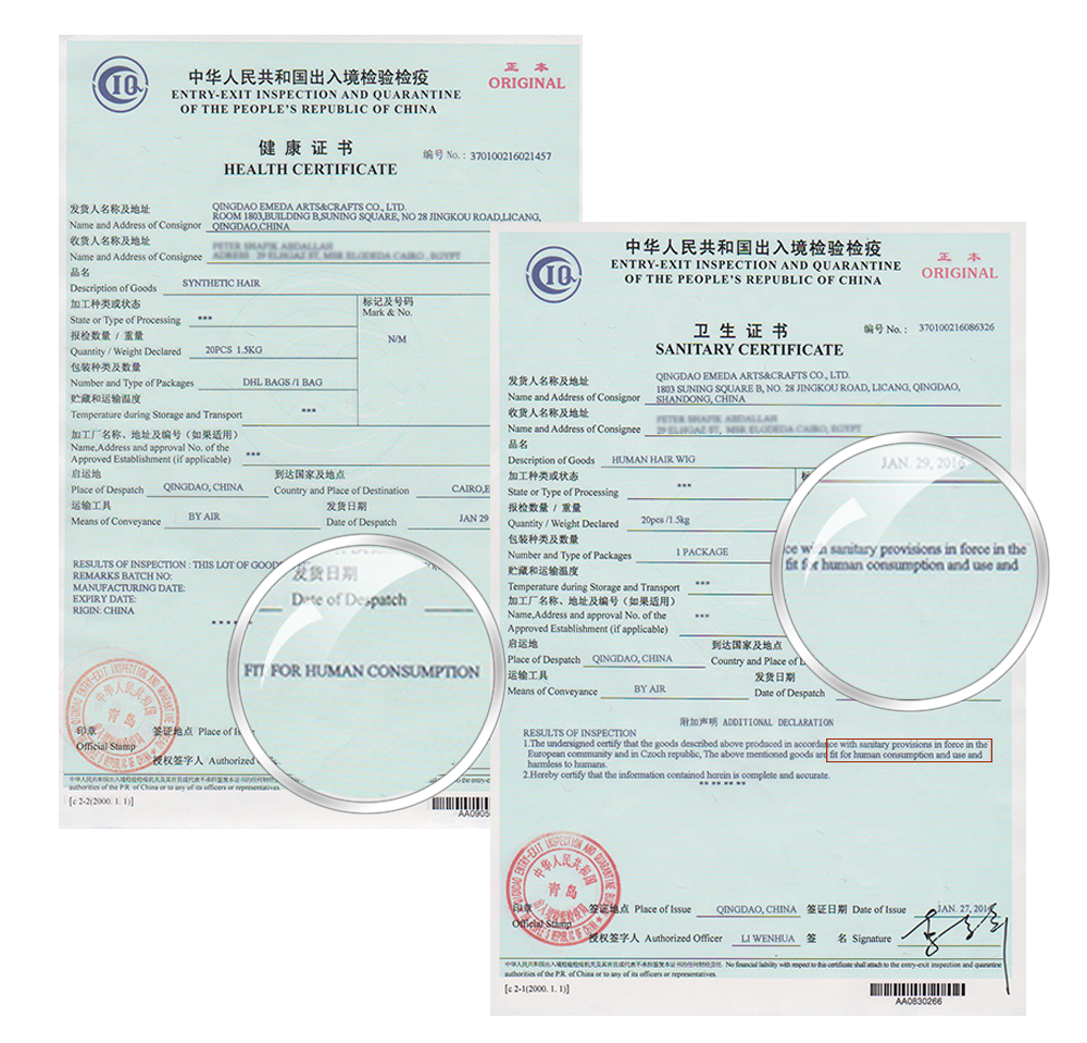 1 Healthy certificate and Sanitary certificate.jpg